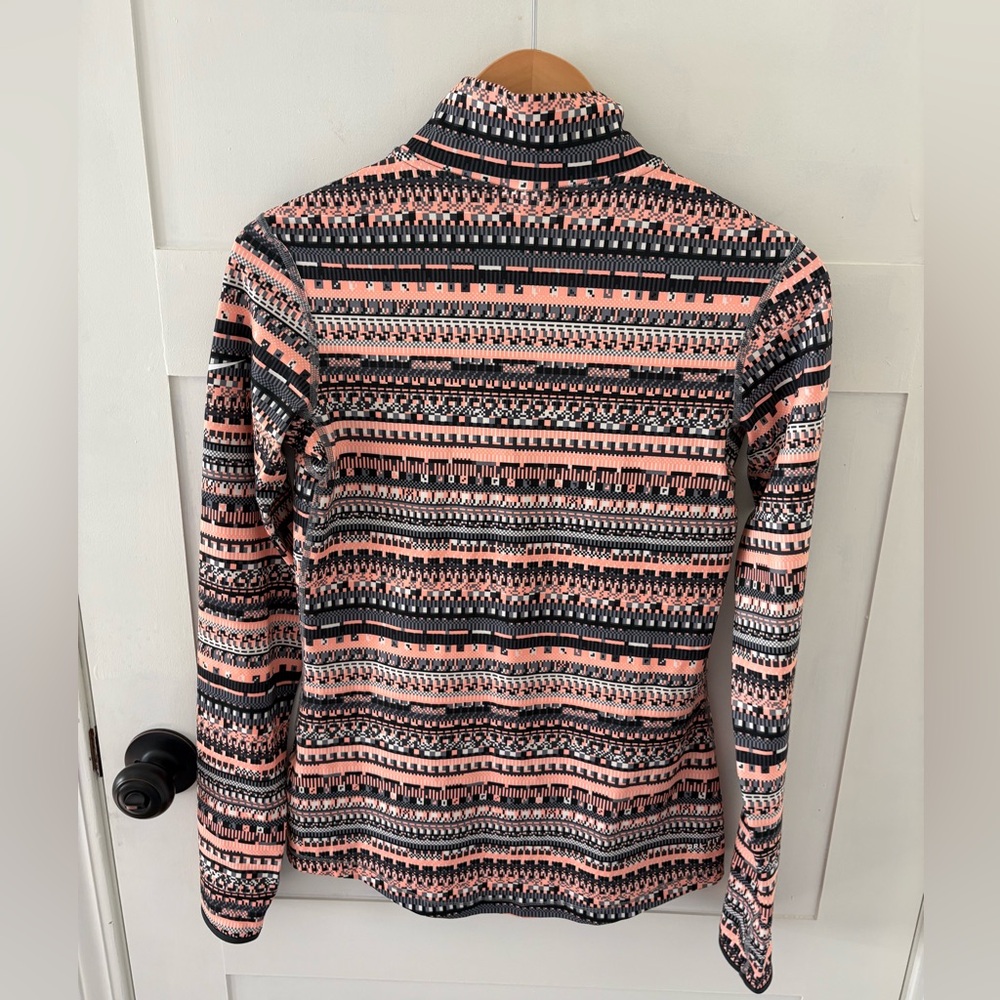 Nike Pro Hyperwarm Aztec Print Half Zip Pullover.… - image 5